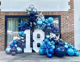 18th Birthday balloons