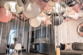 Trolls theme birthday party Balloon Flower 