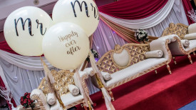  giant 3ft balloons personalised mr and mrs